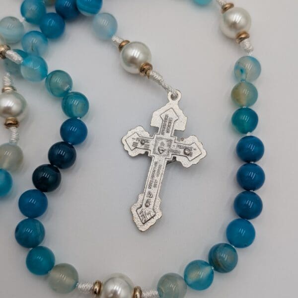 Ocean Treasure - Polished Large Blue Agate