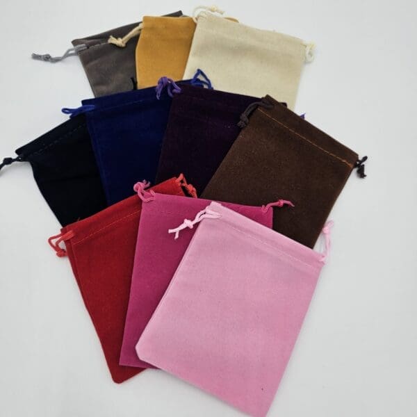 Velvet bag for rosaries